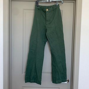Big Bud Press Western Pants Emerald, Small